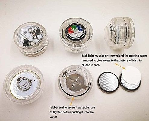 Flammenloses geführtes Bewegungs-Sensor-Nachtlicht wasserdicht mit Fernbedienung